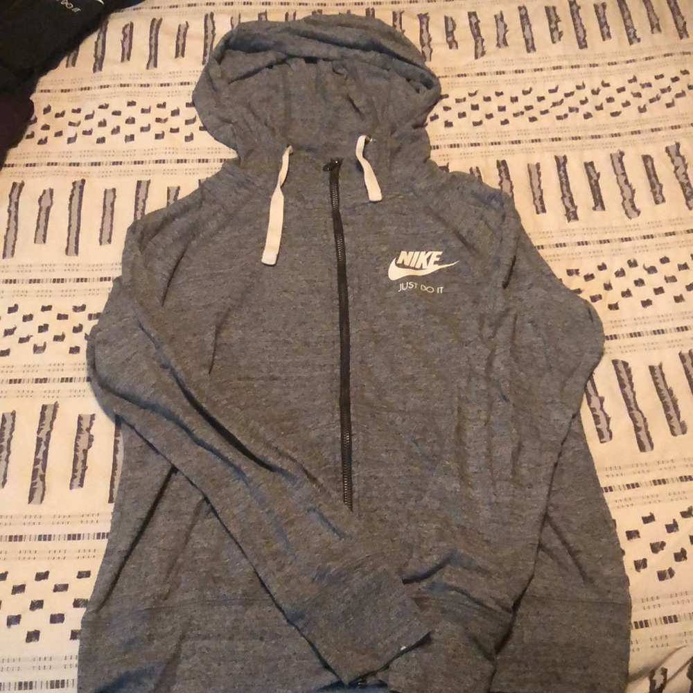 Grey, size medium Nike full zip sweatshirt